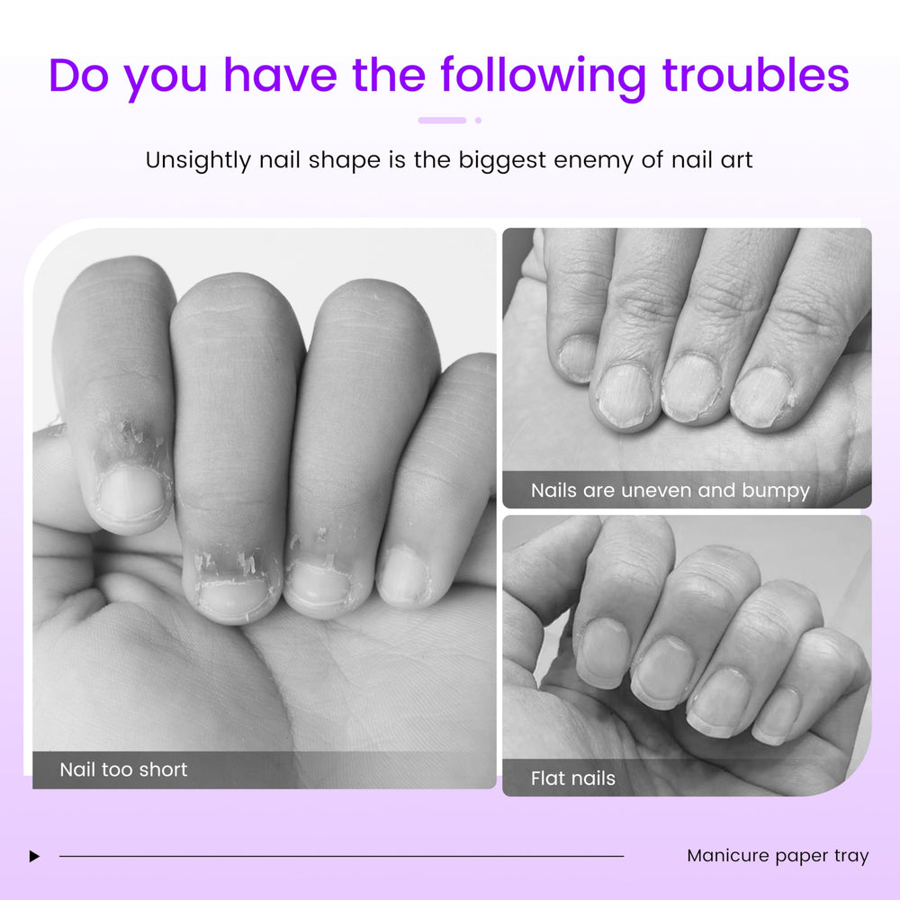 SULLMAR NailForms versátiles para uso profesional en salón o para uso en casa.