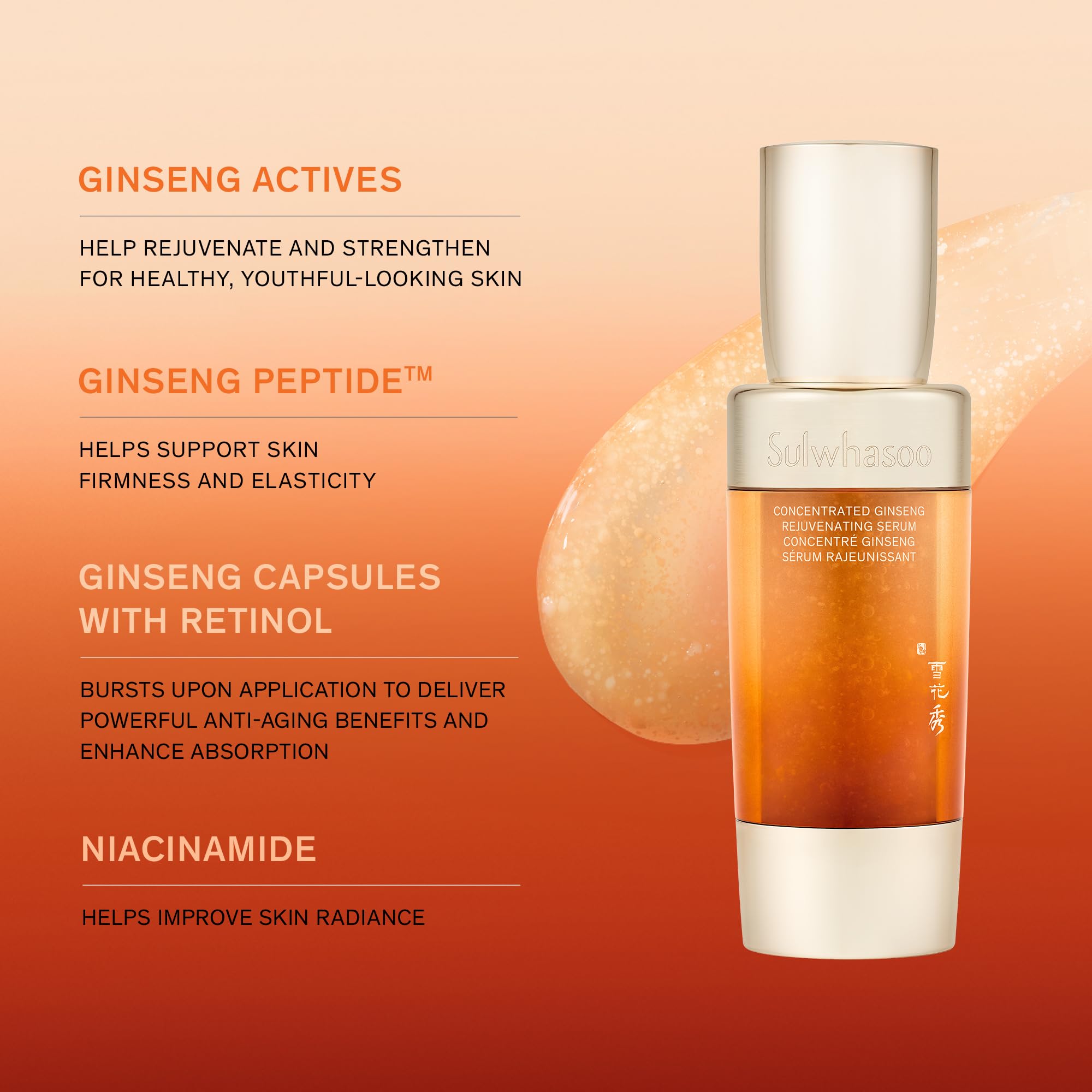 Sulwhasoo cápsulas con retinol para hidratación y firmeza