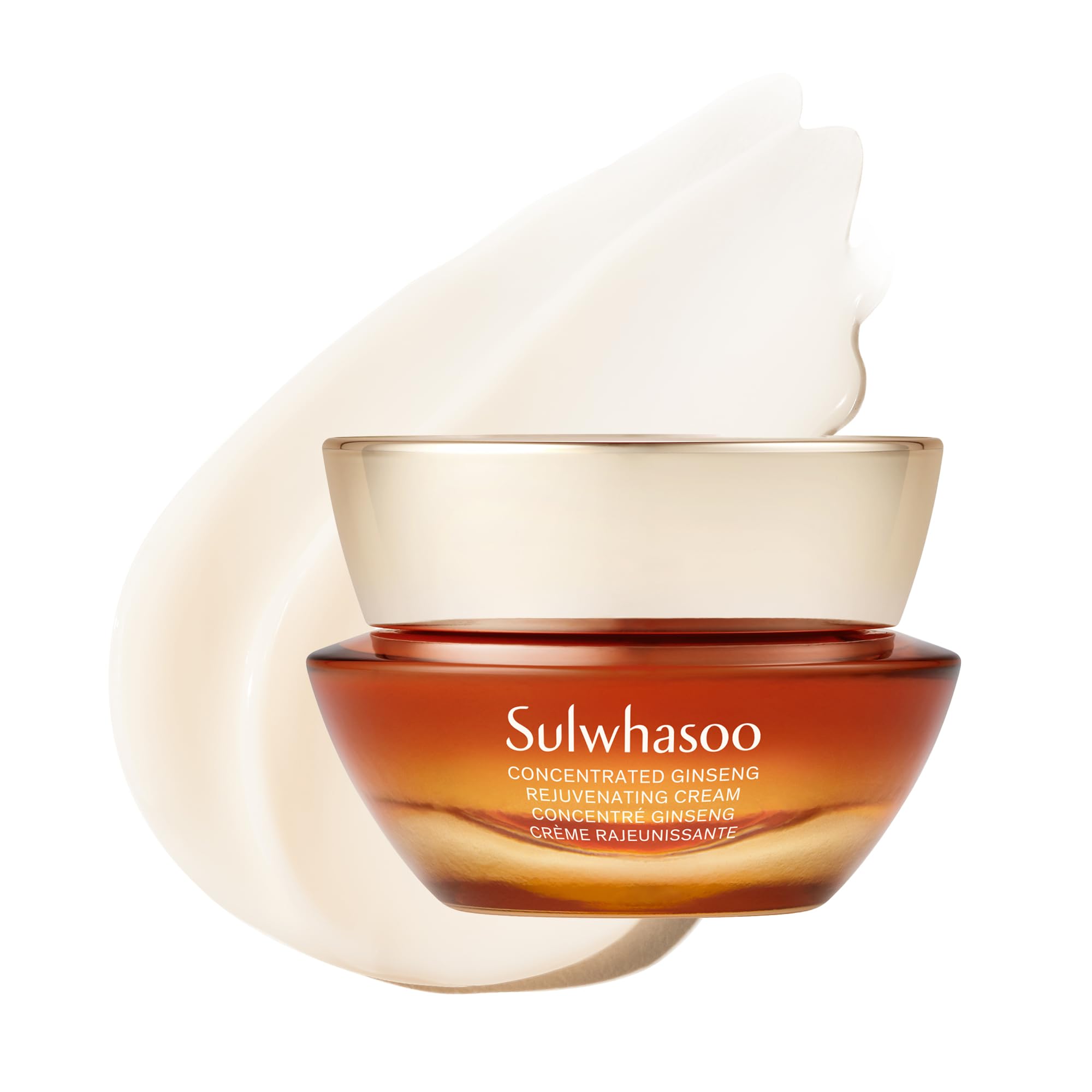Crema Sulwhasoo en bote para rejuvenecimiento y hidratación duradera