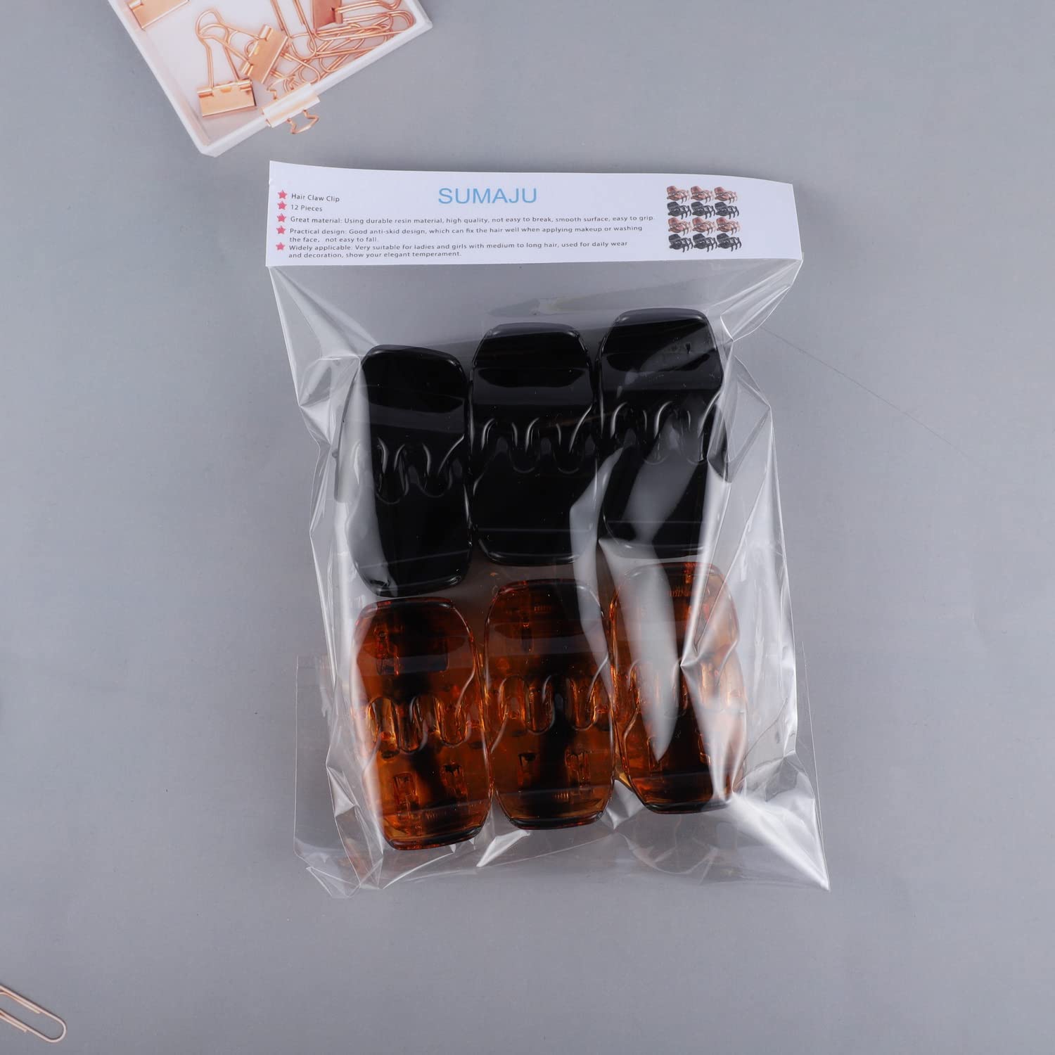 SUMAJU regalo práctico de pinzas para pelo, opción elegante.