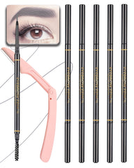 Lápiz de cejas SUMEITANG, kit de seis para definir cejas con precisión.