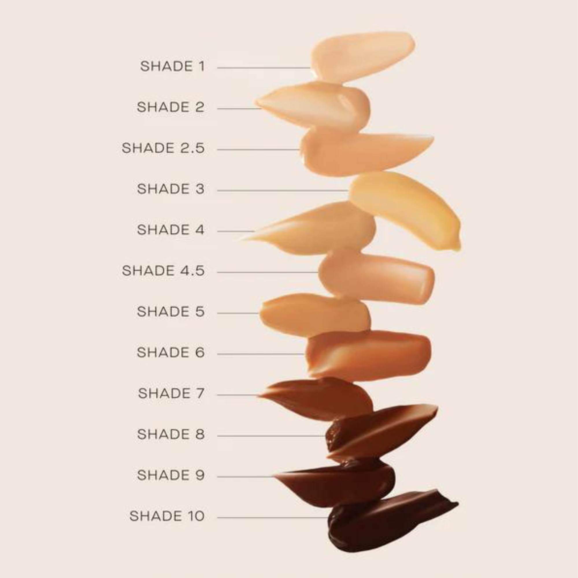 Muestra de color en piel con Summer Fridays Sheer Skin Tint.