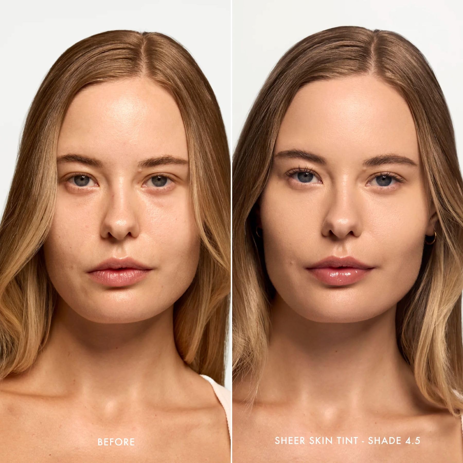 Textura fluida de Summer Fridays Sheer Skin Tint se desliza sin esfuerzo.