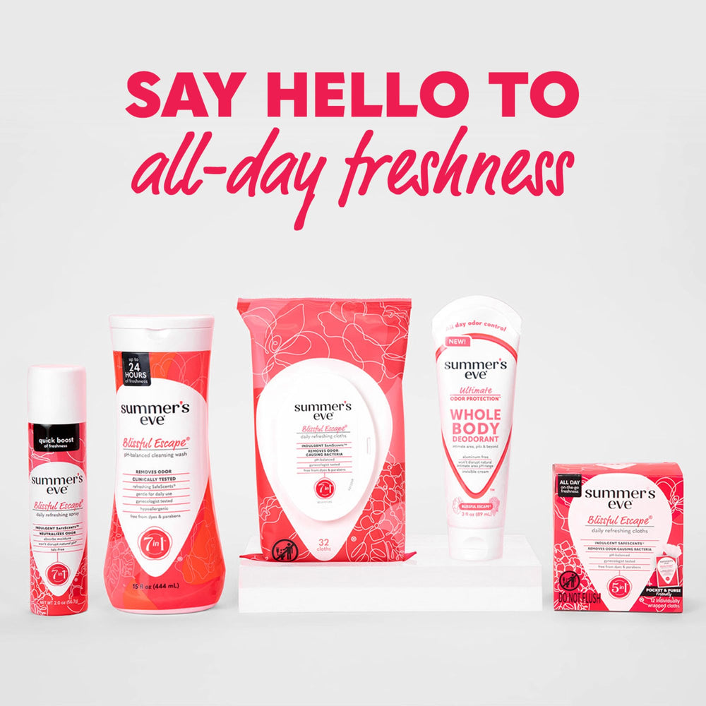 Fragancia frutal floral Blissful Escape para sensación de frescura