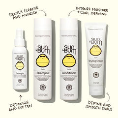 Sun Bum Brillo e hidratación para el cabello.