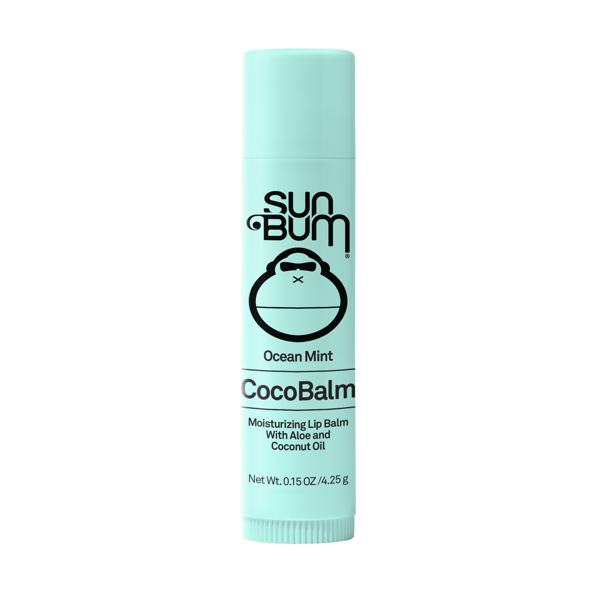 Sun Bum Cocobalm Ocean Mint en formato stick para labios suaves e hidratados