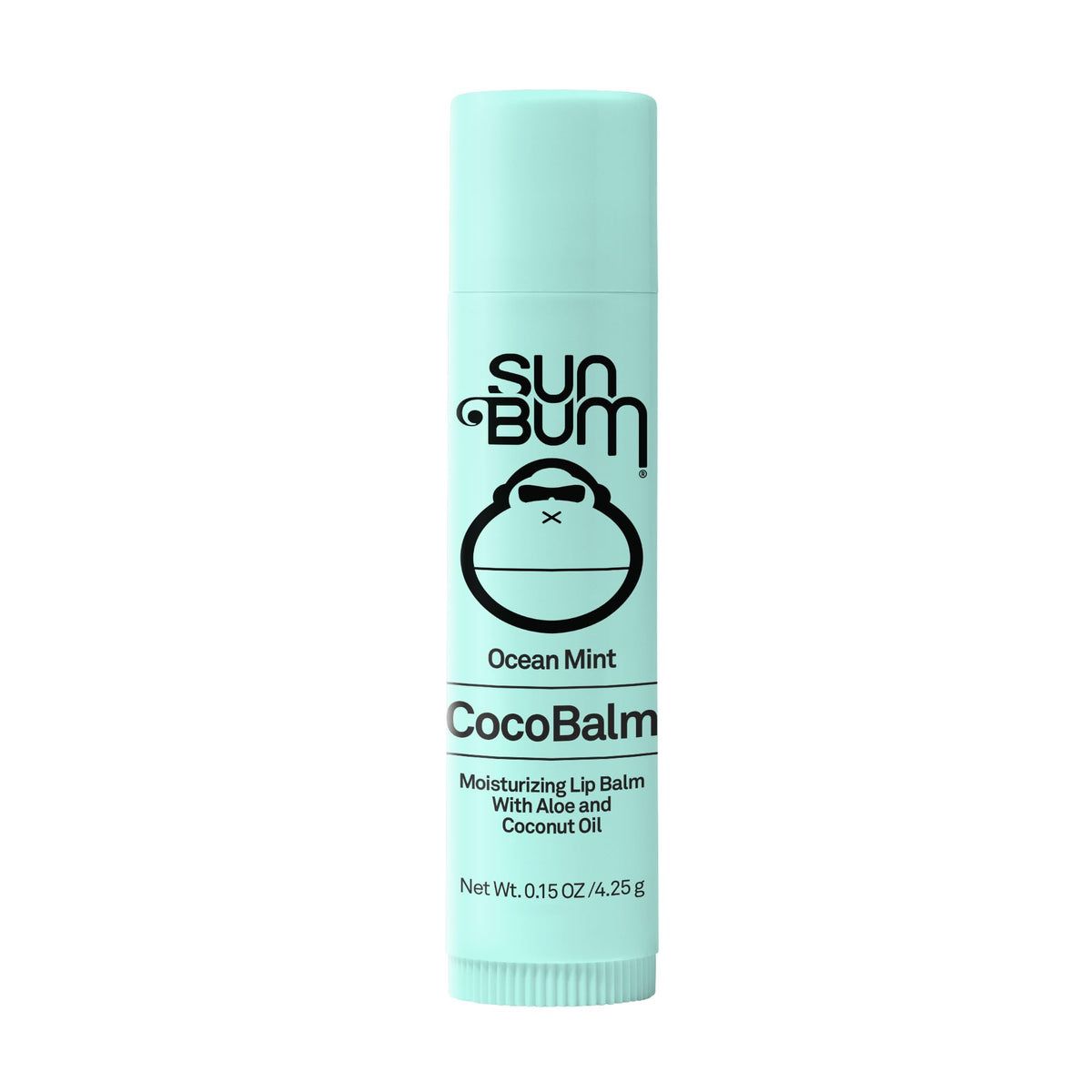 Sun Bum Cocobalm Ocean Mint en formato stick para labios suaves e hidratados