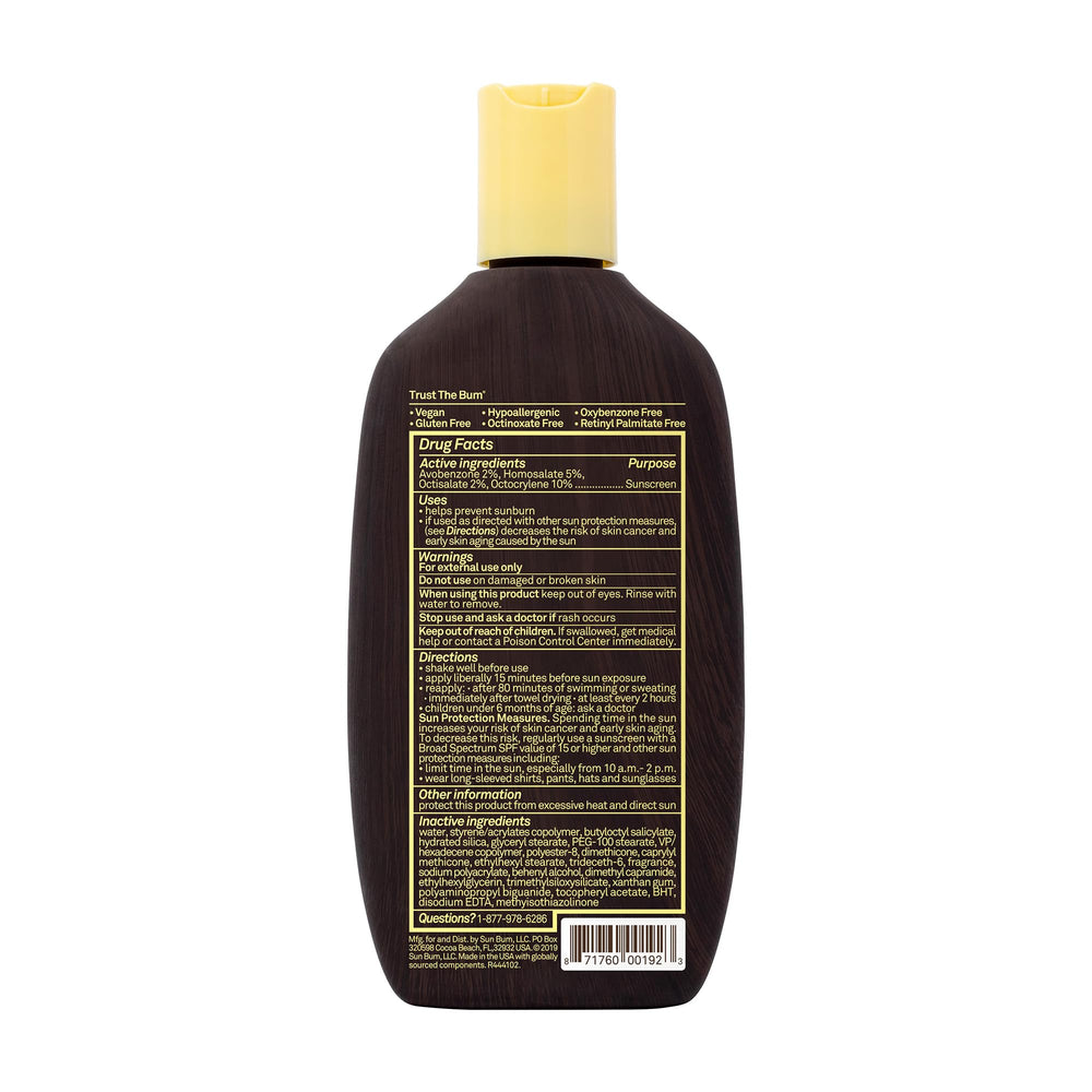 Sun Bum Original SPF 15 rutina diaria con protección constante para la piel