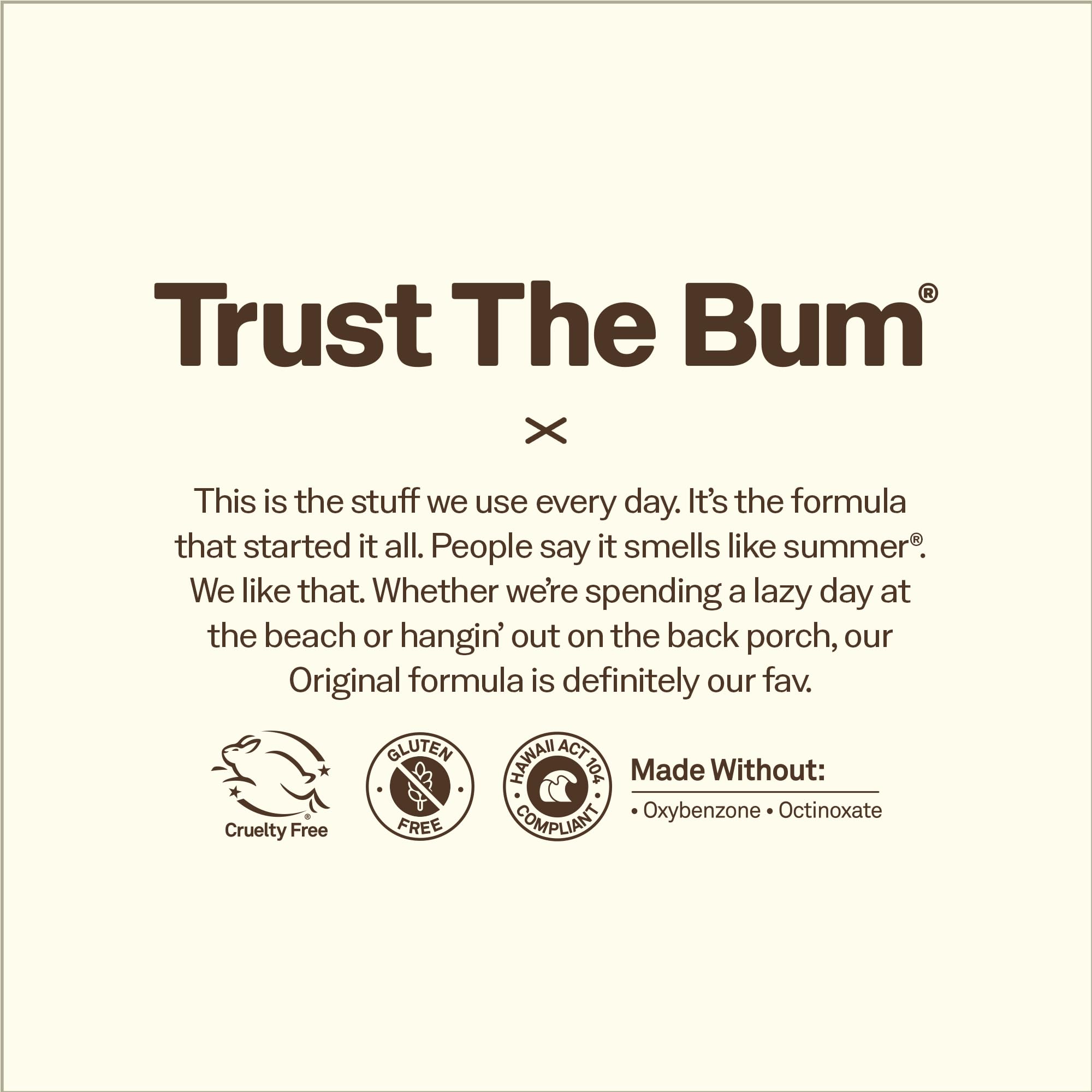 Sun Bum Original SPF 15 textura crema acabado ligero y libre de grasa