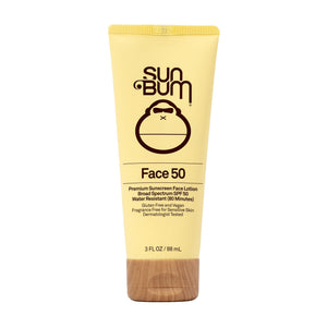 Sun Bum Original SPF50: crema para el rostro, aplicación suave para uso diario.