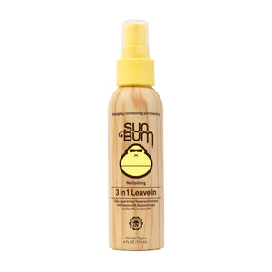 Sun Bum Revitalizante 3 en 1, botella, facilita peinado y controla el encrespamiento.