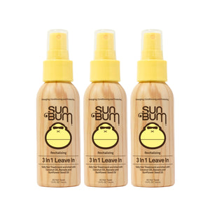 Sun Bum tres-en-uno en botella, control del frizz y brillo