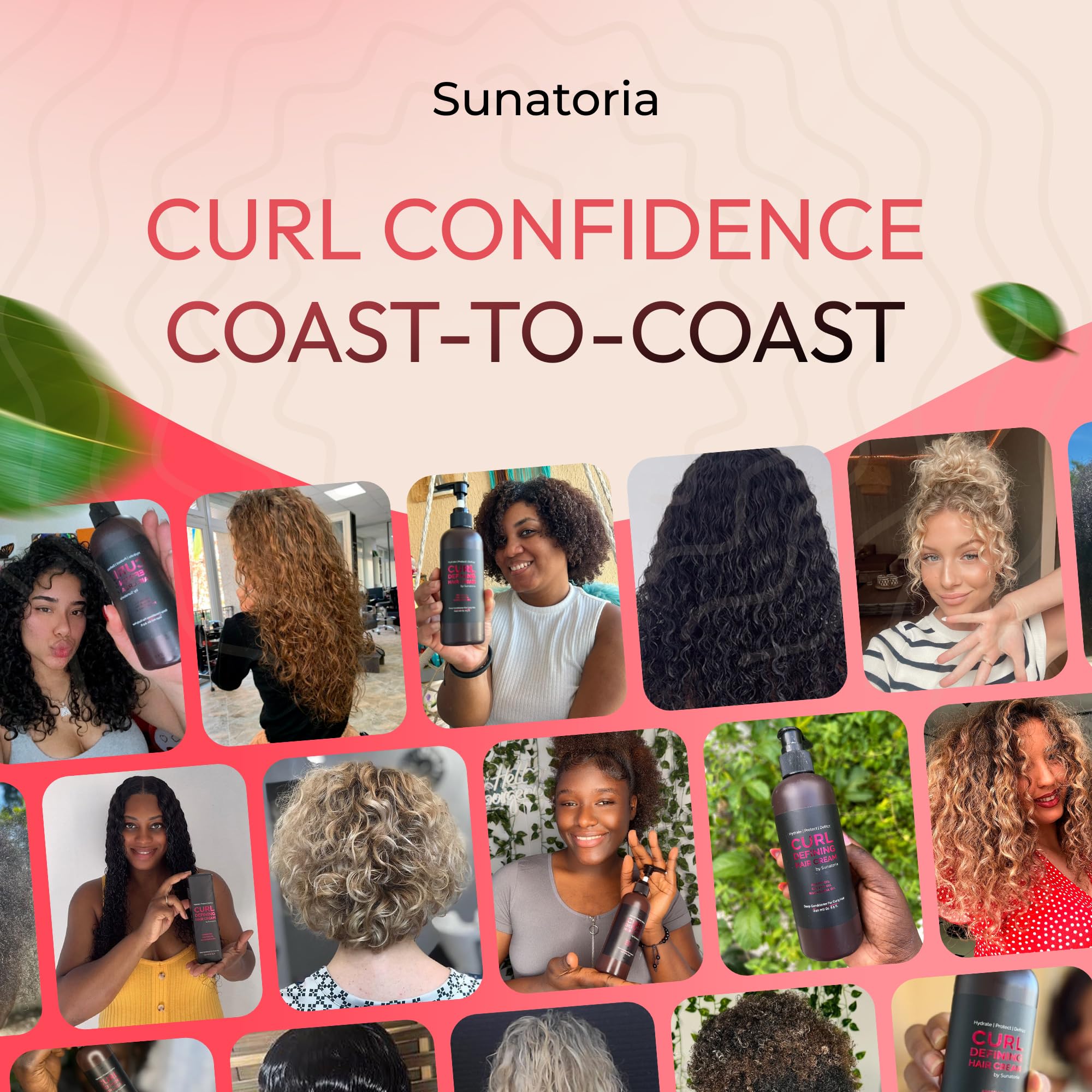 SUNATORIA crema rizos, fórmula sin sulfatos adecuada para coloración.