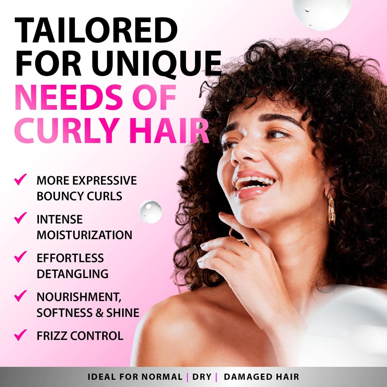 SUNATORIA para rizos, hidratación profunda para cabello con rizos y ondas.