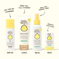 Sun Bum Baby SPF50: aplicación fácil con formato roll-on