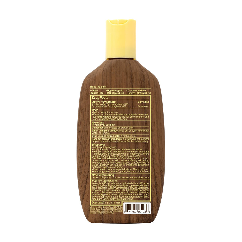 Ideal para uso diario en la playa, Sun Bum SPF30.