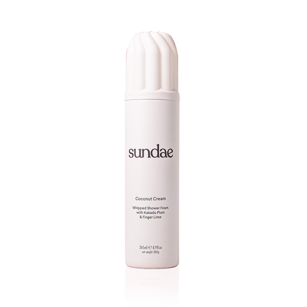 sundae espuma ducha coco crema, textura esponjosa y aroma envolvente
