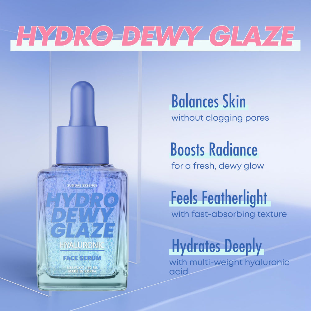 Sunday Essence Serum, envase de vidrio para un cuidado sostenible.
