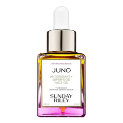 Sunday Riley Juno aceite facial con brillo inmediato para piel deshidratada.