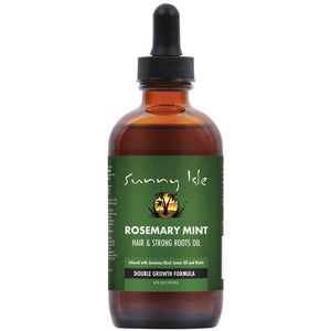 Sunny Isle: aceite romero-menta para cabello, mejora brillo y vitalidad.