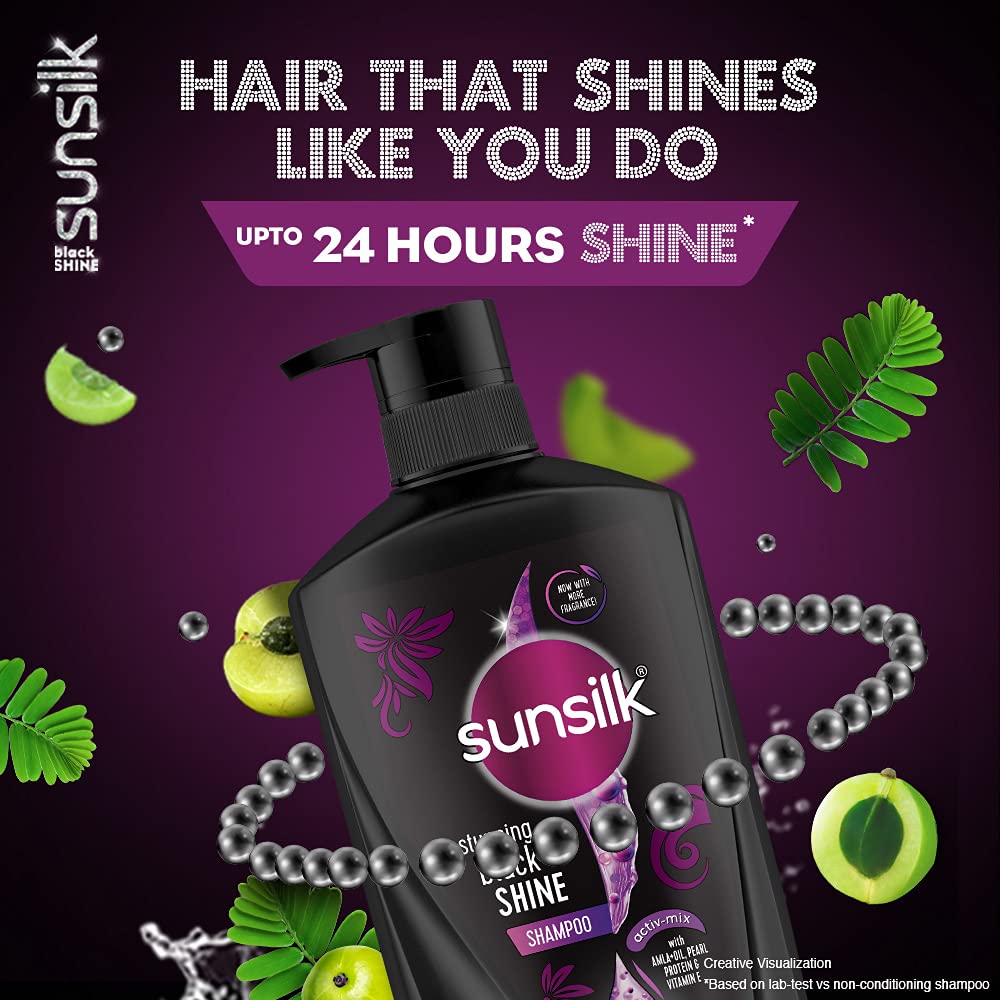 Brillo destacando el estilo diario gracias al champú Sunsilk