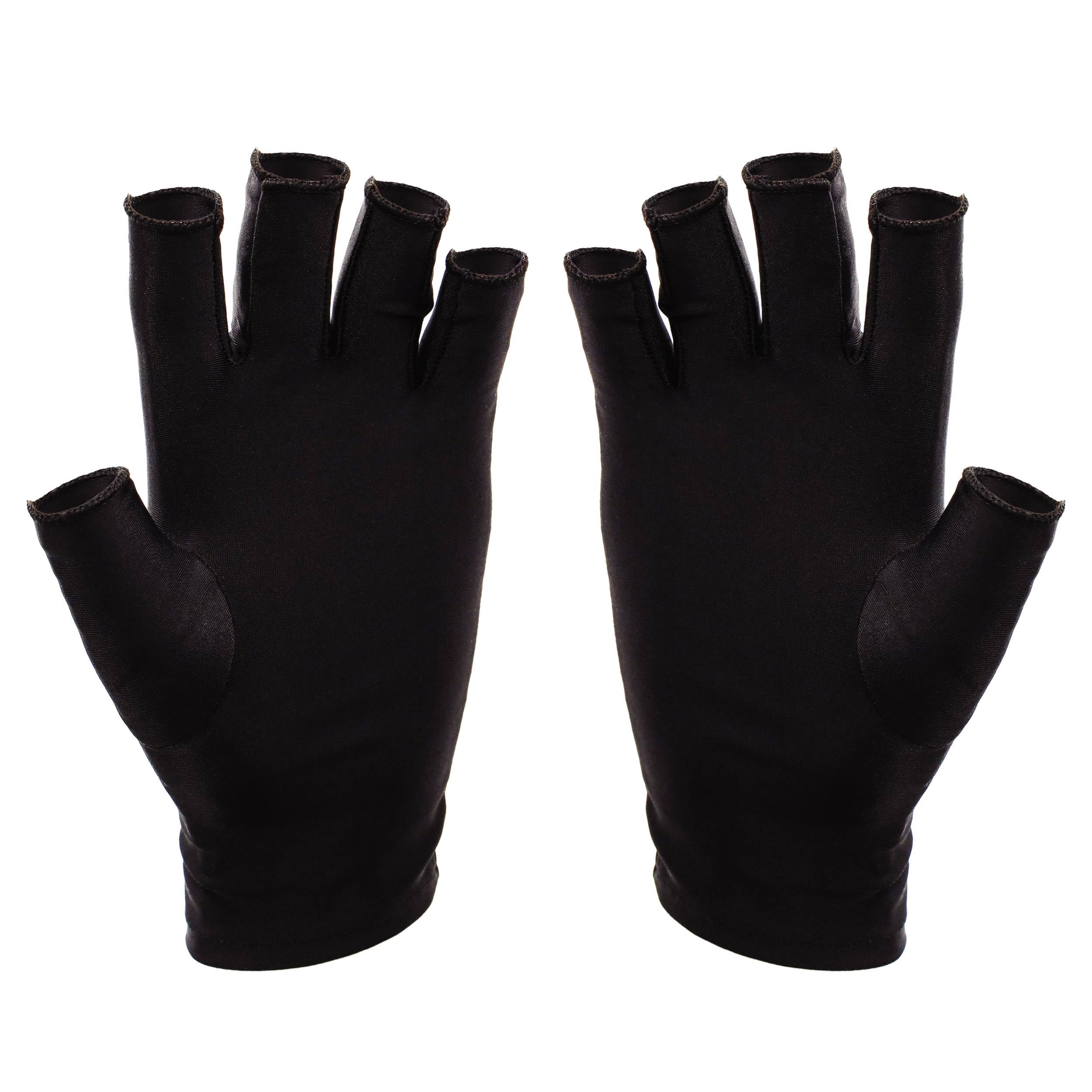 SUNUV guantes UV para manicura en gel protegen las manos durante la sesión.