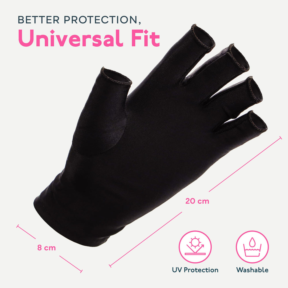 SUNUV guantes UV con tecnología LED protegen frente a la exposición UV.