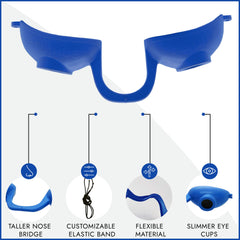 Super Sunnies Evo terapia de luz roja con protección ocular.