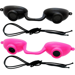 Gafas de protección ocular de Super Sunnies con diseño flexible, ideal para sesiones de bronceado.