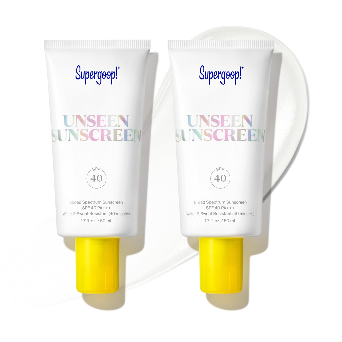 Protector solar invisible de SupergoopUnseen para uso diario sin grasa
