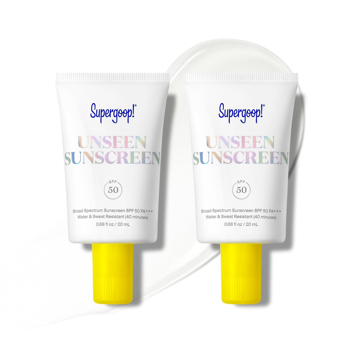 Supergoop Unseen Sunscreen: bote y aplicador para uso diario sin residuo