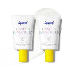 Supergoop Unseen Sunscreen: bote y aplicador para uso diario sin residuo