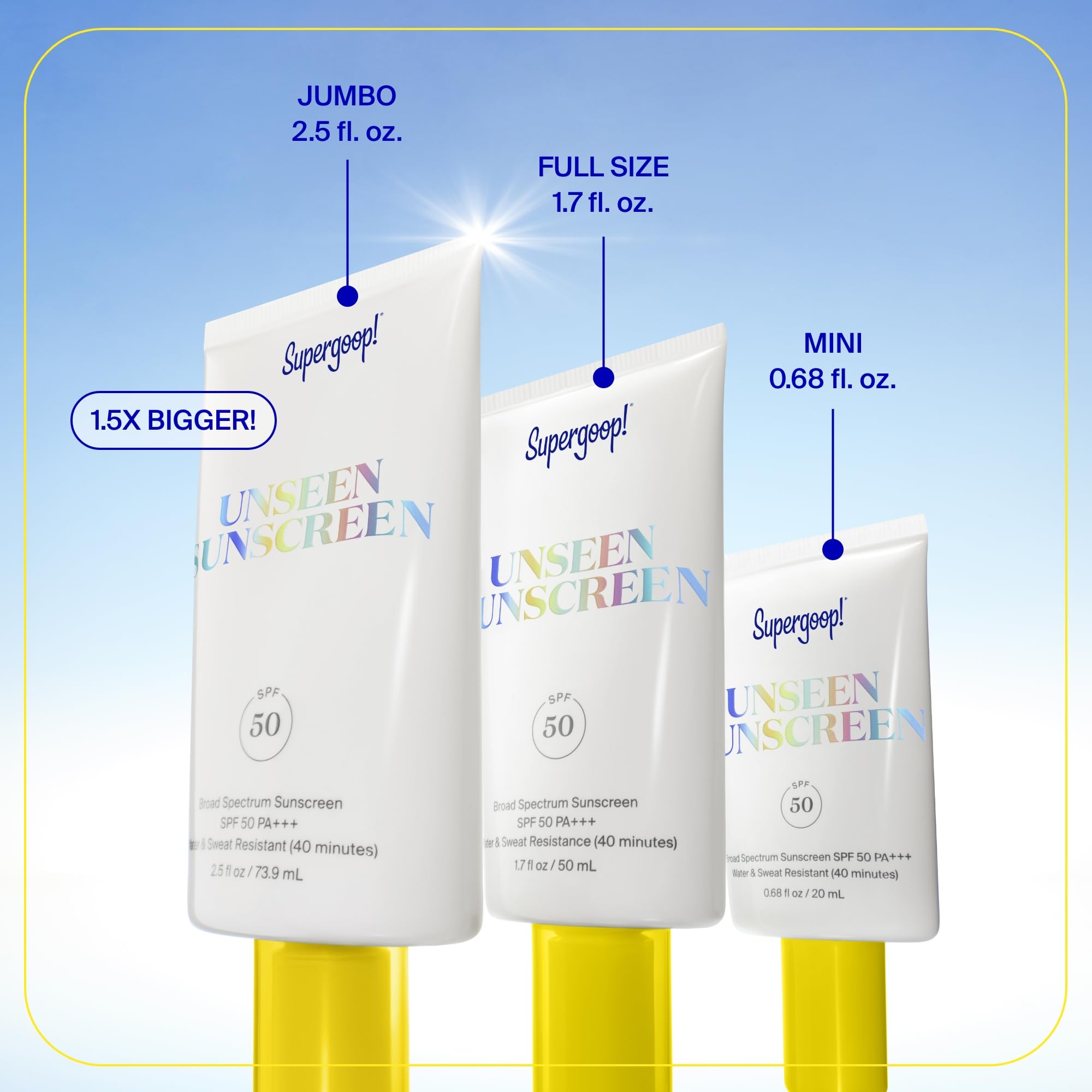 Supergoop Unseen Sunscreen: resultados clínicos y piel lista para maquillaje