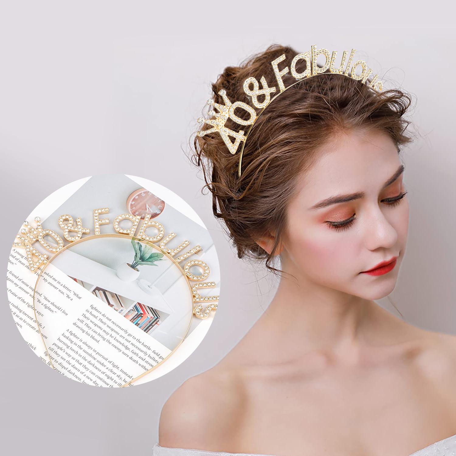 Perfecto para fotos de cumpleaños, eventos o regalos con estilo.