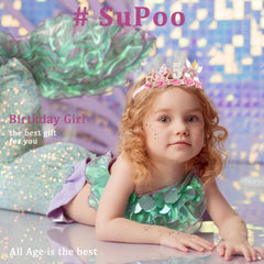 SuPoo detalle flor y perlas, diseño llamativo para fotos