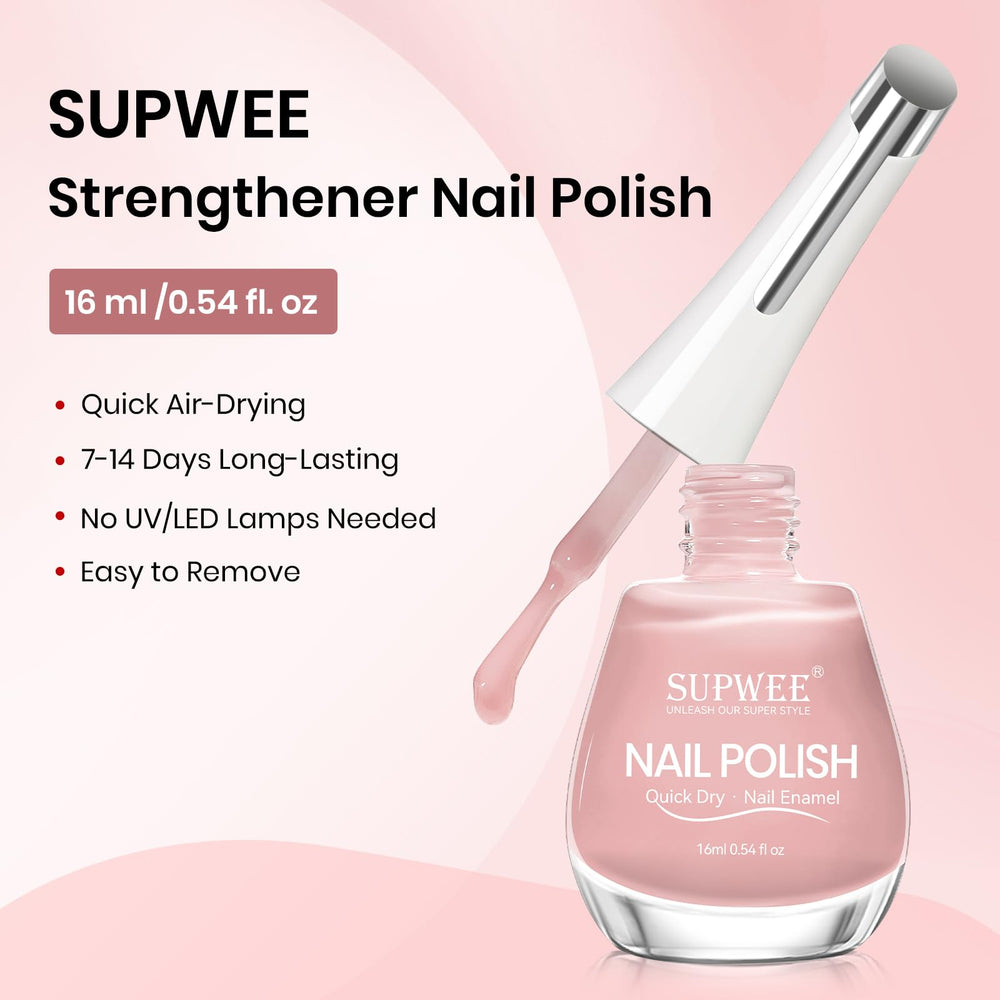 Uñas más fuertes y crecimiento con SUPWEE nude