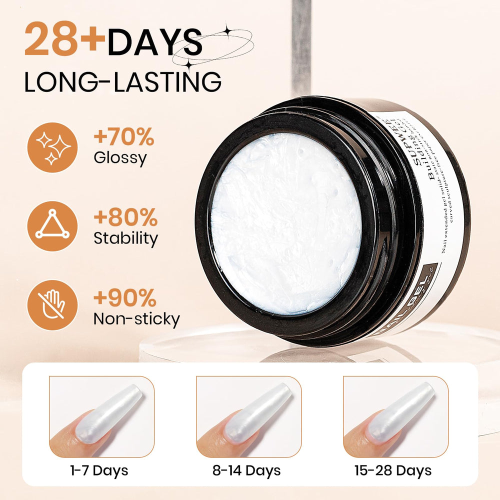 Moldes SUPWEE para uñas, 36 piezas para modelar extensiones.