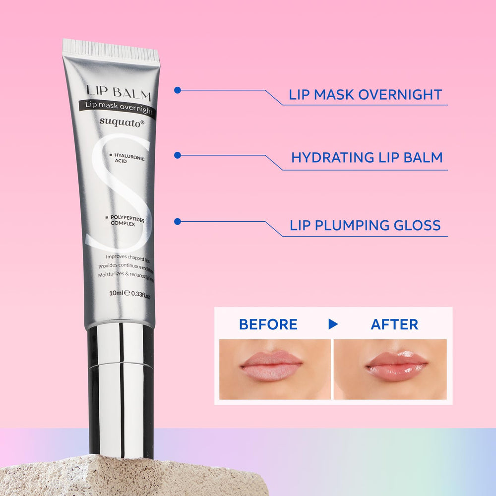 Suquato mascara labial nocturna textura: cuidado nocturno para labios.