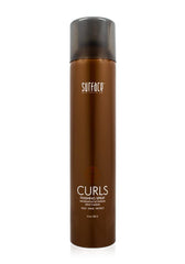 SURFACE Hair CURLS fijador en botella de 10 oz para rizos definidos y duraderos.