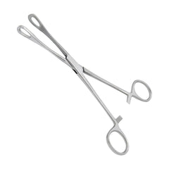 Pinzas SURGICAL ONLINE para piercing, curva serrada 7 pulgadas, precisión en maniobras.
