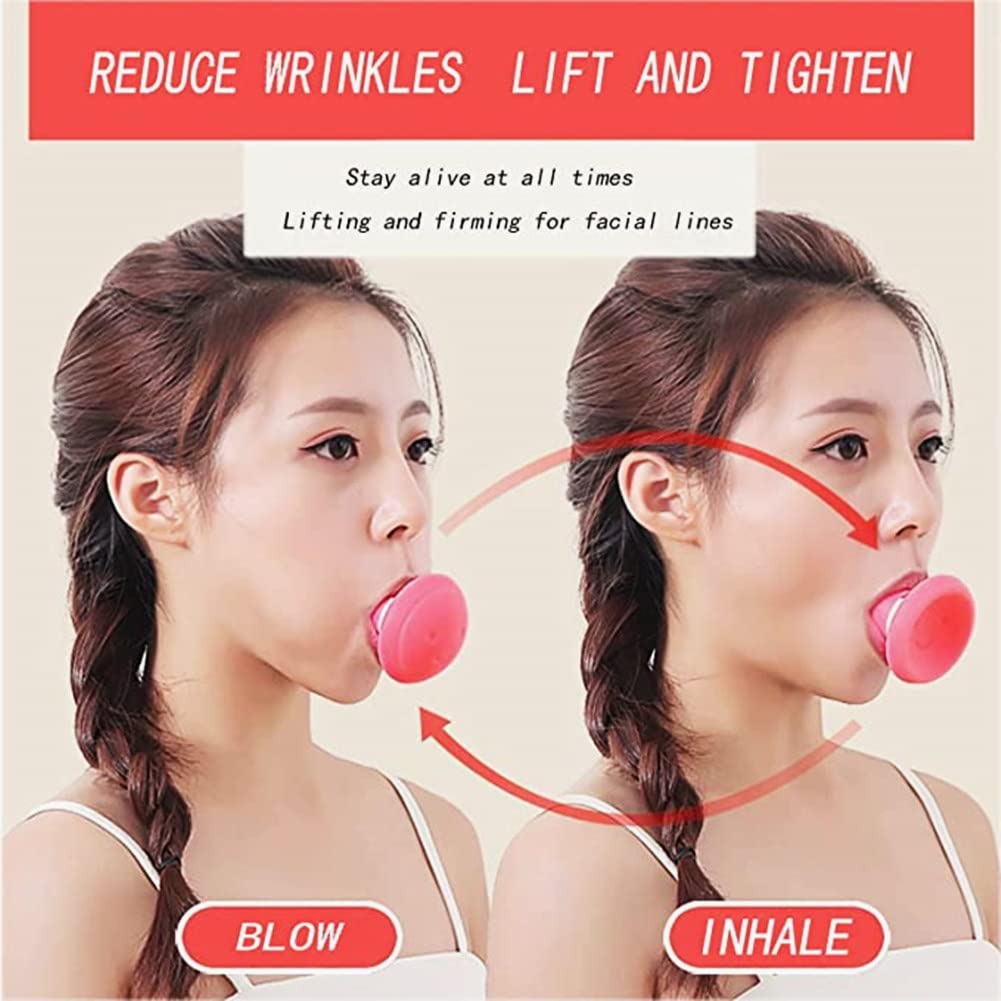 SURORAIN ejercitador facial es portatil y perfecto para entrenar en casa, oficina o gimnasio.