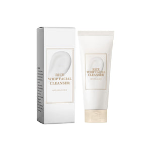 surorain limpiador facial arroz espuma densa para piel limpia y fresca