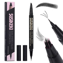 SUSIKEKI lapiz cejas doble extremo Brow-Fection para trazos naturales