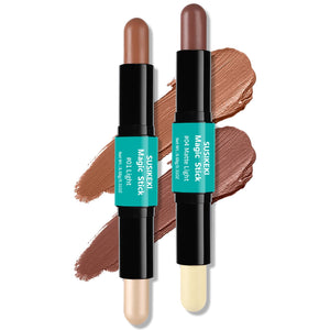 SUSIKEQI Contour Stick, doble cabezal contorno, define rasgos con acabado natural.