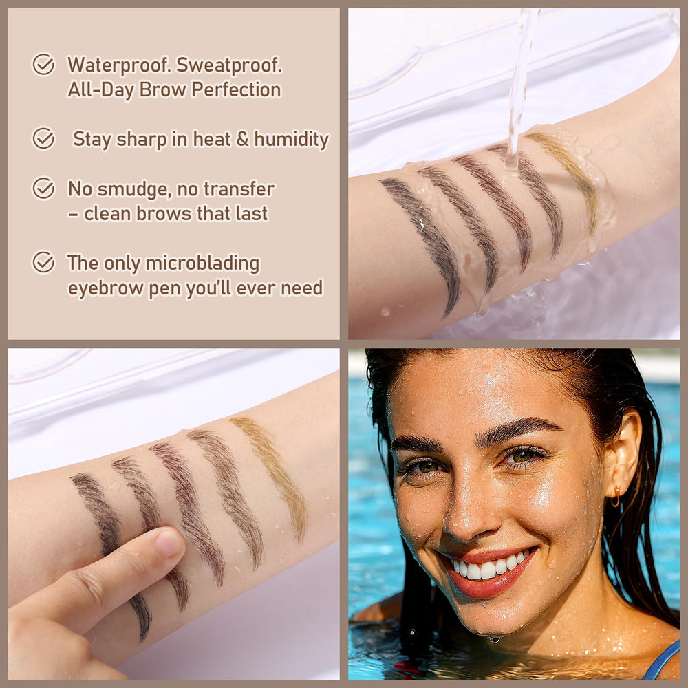 SUSIKEKI Lápiz versátil para cejas naturales o estilo dramático.