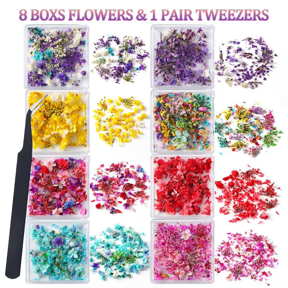 SUTOZMIWE pinzas curvas para colocar flores con precisión.