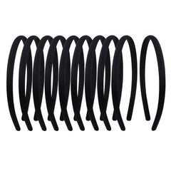 Suyegirl Bandas satinadas de 1 cm: suaves, cómodas y antideslizantes para cualquier peinado.