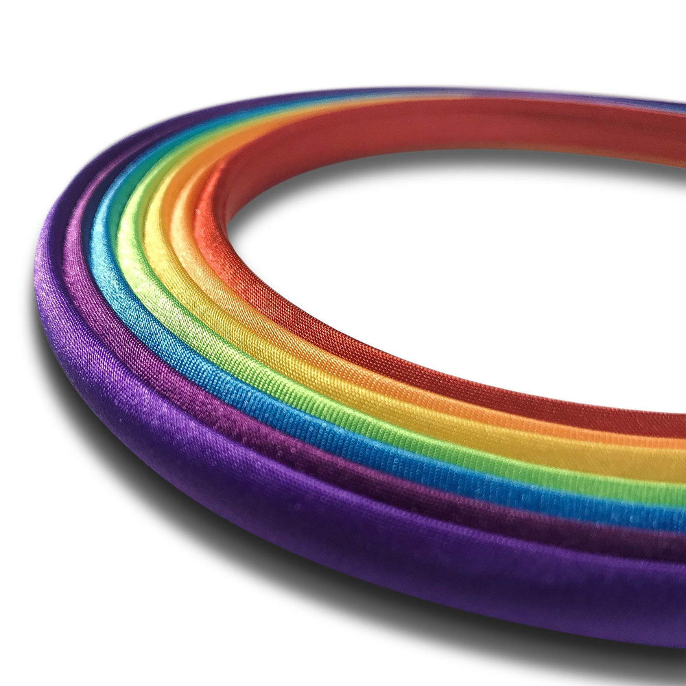 Cintas para cabello satinadas Suyegirl, colores vivos para cualquier atuendo