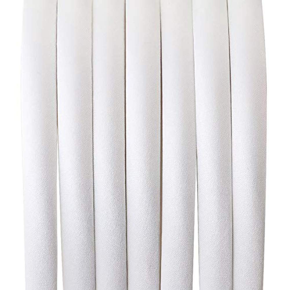 Suyegirl diadema satinada blanca para ideas de manualidades y looks únicos