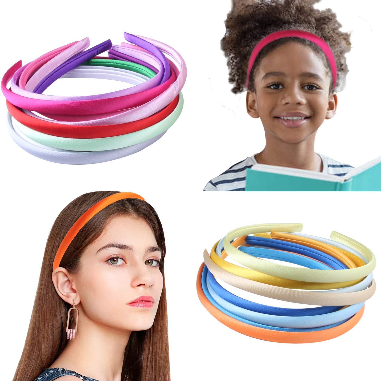 Diadema antideslizante Suyegirl de 1 cm para mayor comodidad